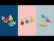 Plantoys - Fish Castanet-Blue