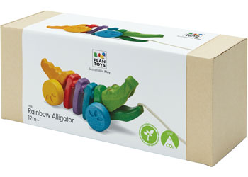 PlanToys - Rainbow Alligator - Modern Brands Australia
