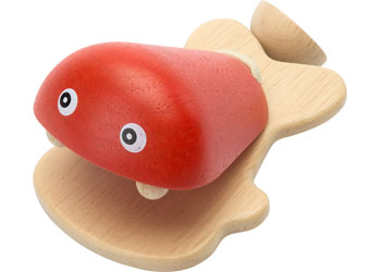 Plantoys - Fish Castanet-Orange - Modern Brands Australia