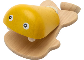 Plantoys - Fish Castanet-Yellow - Modern Brands Australia