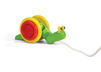 PlanToys - Pull-Along Snail - Modern Brands Australia