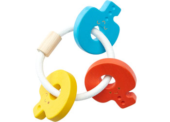 PlanToys - Baby Key Rattle - Modern Brands Australia