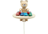 PlanToys - Pull-Along Musical Bear - Modern Brands Australia