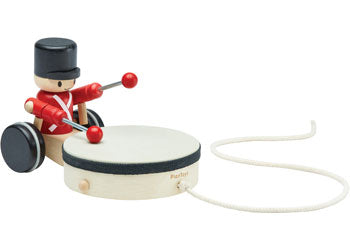 PlanToys - Pull-Along Drummer - Modern Brands Australia