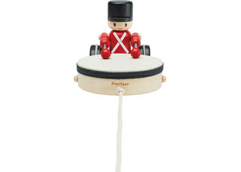 PlanToys - Pull-Along Drummer - Modern Brands Australia