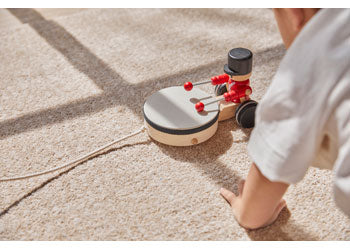 PlanToys - Pull-Along Drummer - Modern Brands Australia