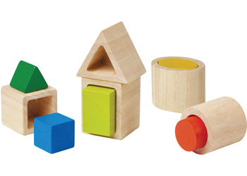 PlanToys - Geo Matching Boxes - Modern Brands Australia