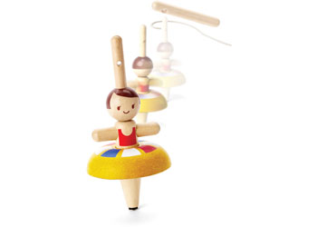 Plantoys - Ballet Spinning Top - Modern Brands Australia
