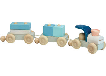 PlanToys - Stacking Train Trio - Modern Brands Australia