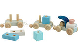 PlanToys - Stacking Train Trio - Modern Brands Australia