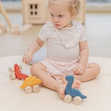 PlanToys - Montessori-Inspired Dino Stego Car