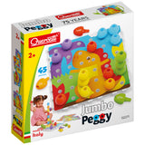 Quercetti - Jumbo Peggy 45 Pieces