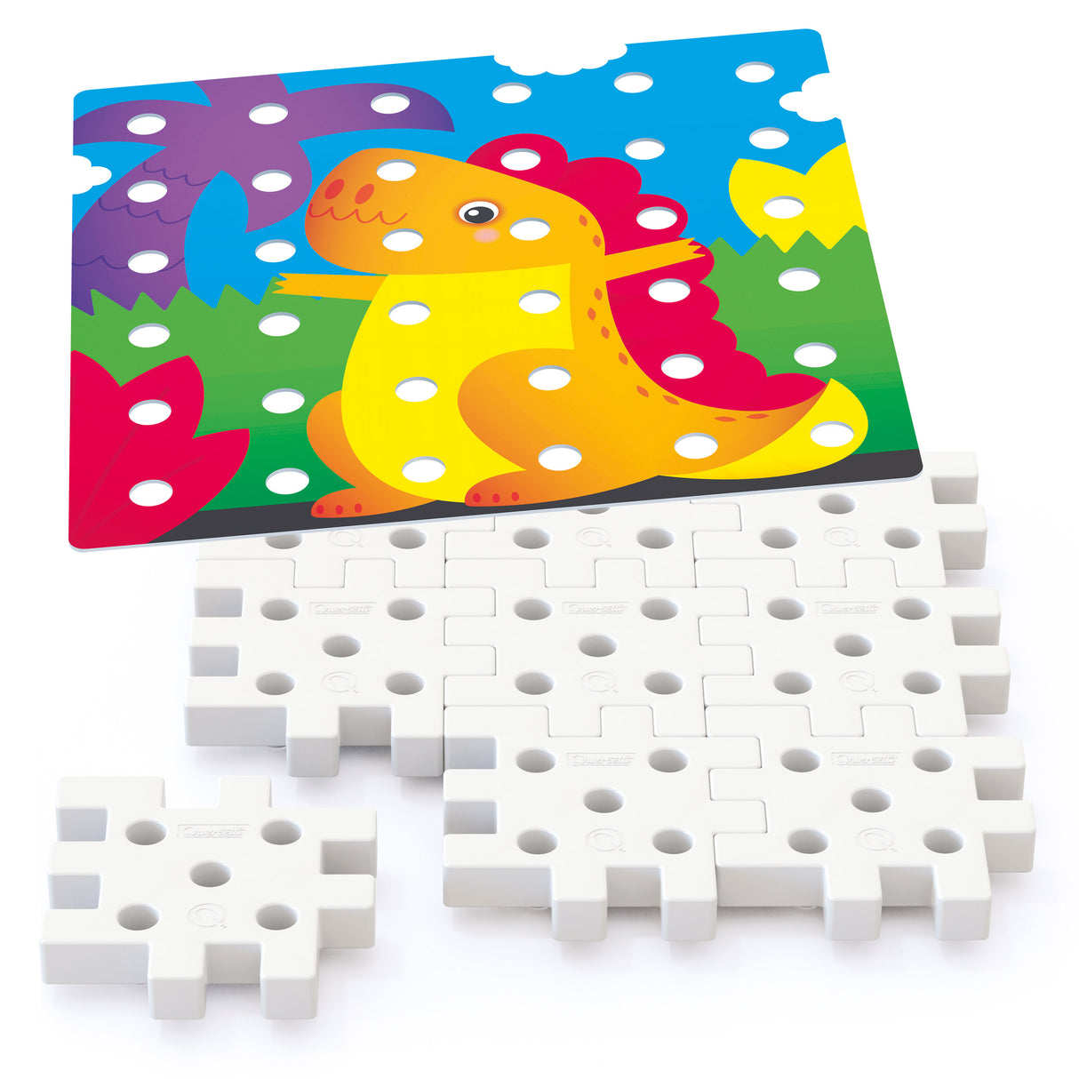 Quercetti - Jumbo Peggy 45 Pieces