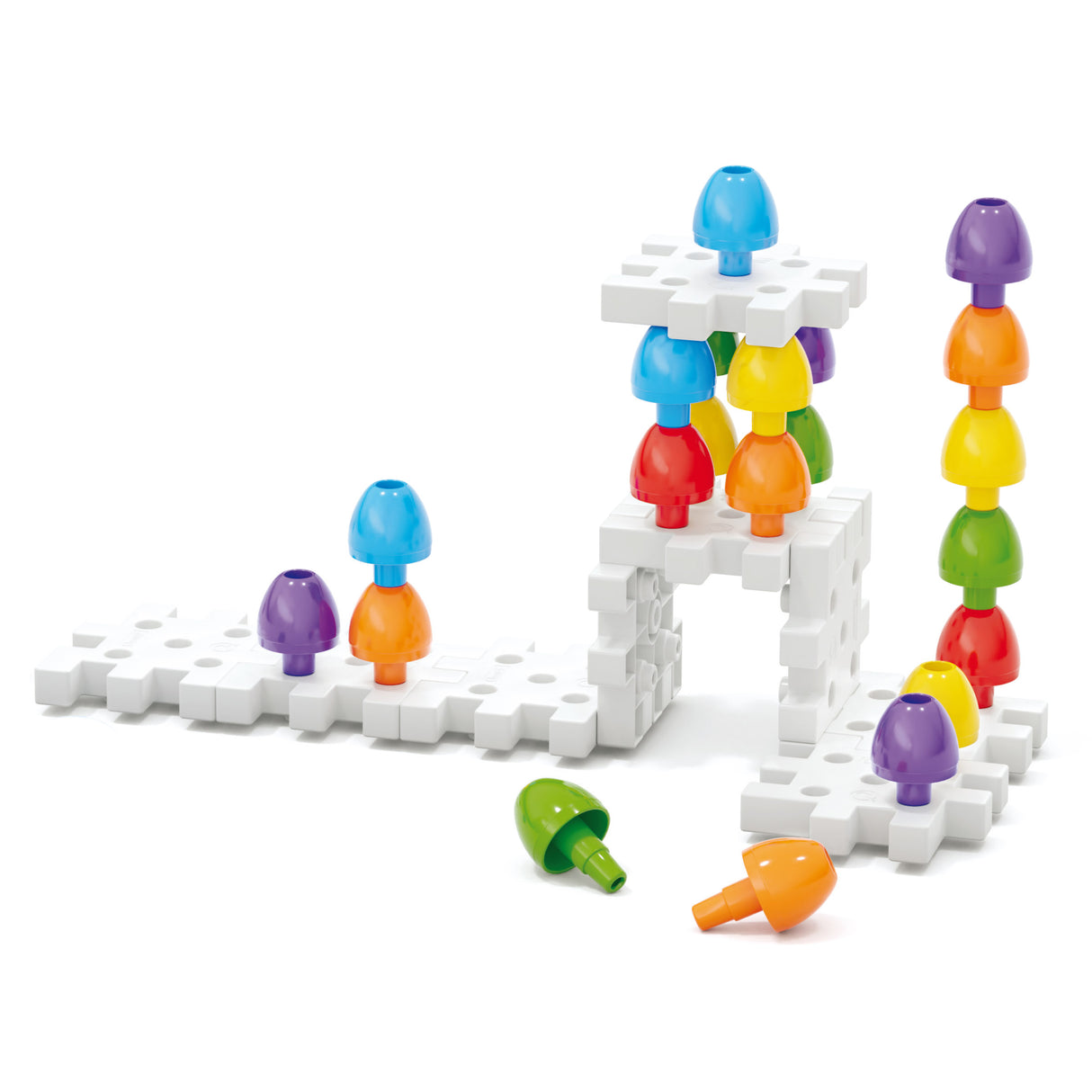 Quercetti - Jumbo Peggy 45 Pieces