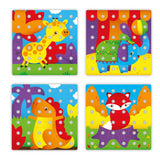 Quercetti - Jumbo Peggy 45 Pieces