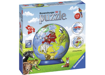 Rburg - Childrens Globe Puzzleball 72p - Modern Brands Australia
