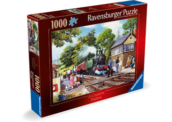 Ravensburger - A Country Station Puzzle 1000p - Modern Brands Australia