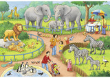 Rburg - A Day at the Zoo Puzzle 2x24p - Modern Brands Australia