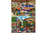 Ravensburger - Airplane & Train Repairs, 2x24pc - Modern Brands Australia