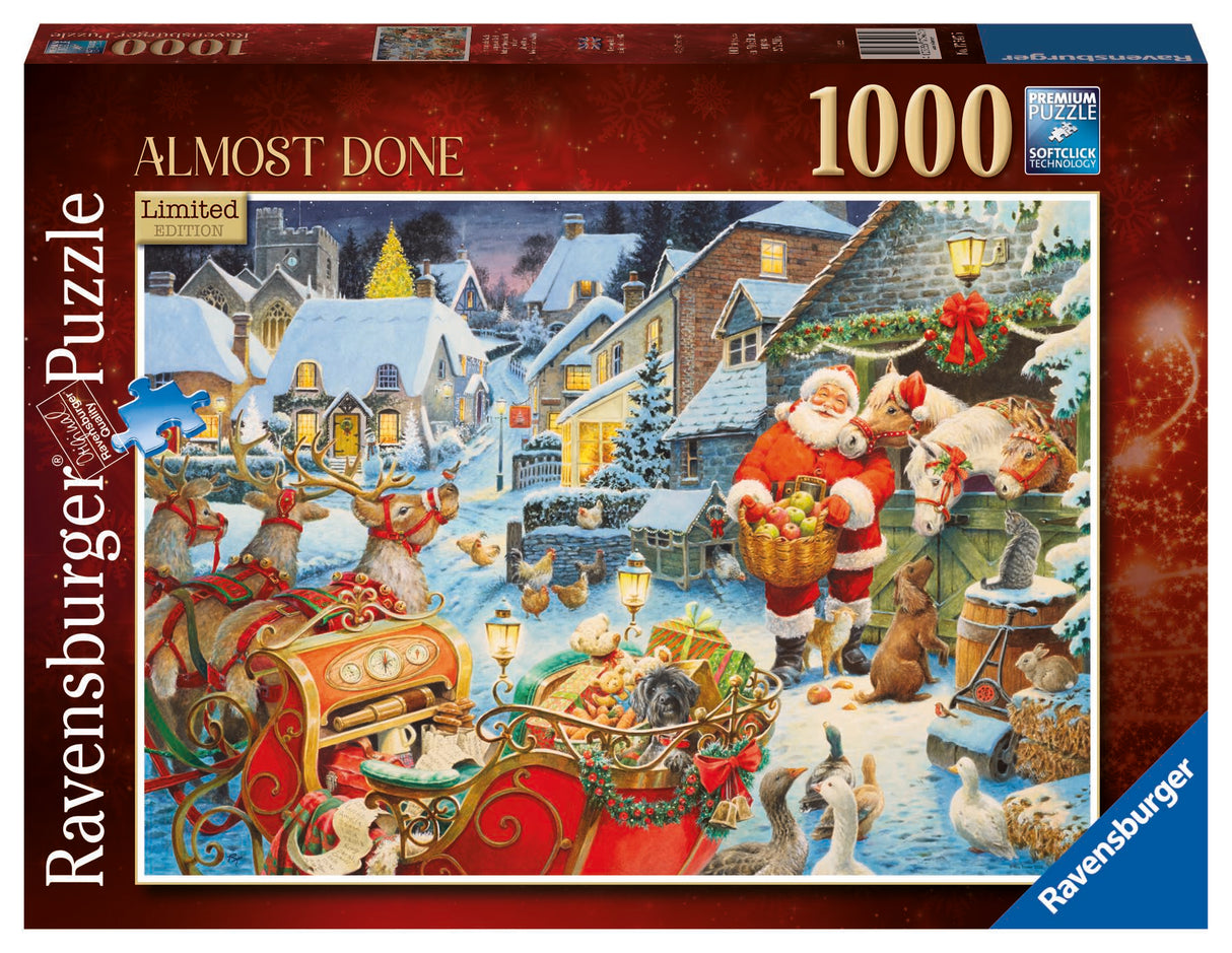 Ravensburger - Almost Done 1000p - Modern Brands Australia