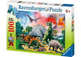 Ravensburger - Among The Dinosaurs Puzzle 100p - Modern Brands Australia