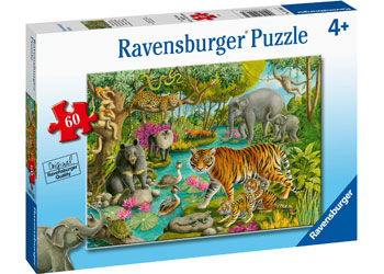 Rburg - Animals of India Puzzle 60p - Modern Brands Australia