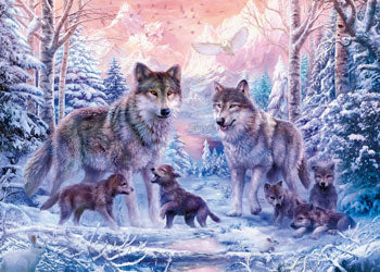 Rburg - Arctic Wolves Puzzle 1000p - Modern Brands Australia