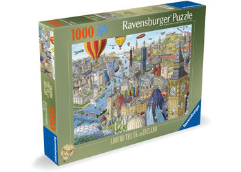 Ravensburger - Around The British Isles Puzzle 1000p - Modern Brands Australia
