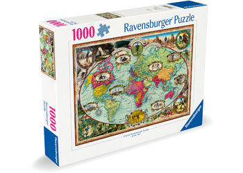 Rburg - Around the World by Bike Puzzle 1000p - Modern Brands Australia