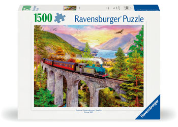 Rburg - Train Ride In Autumn Puzzle 1500p - Modern Brands Australia