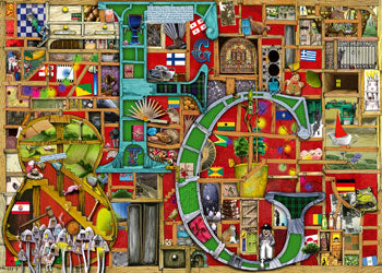 Rburg - Awesome Alphabet F & G Puzzle 1000p - Modern Brands Australia