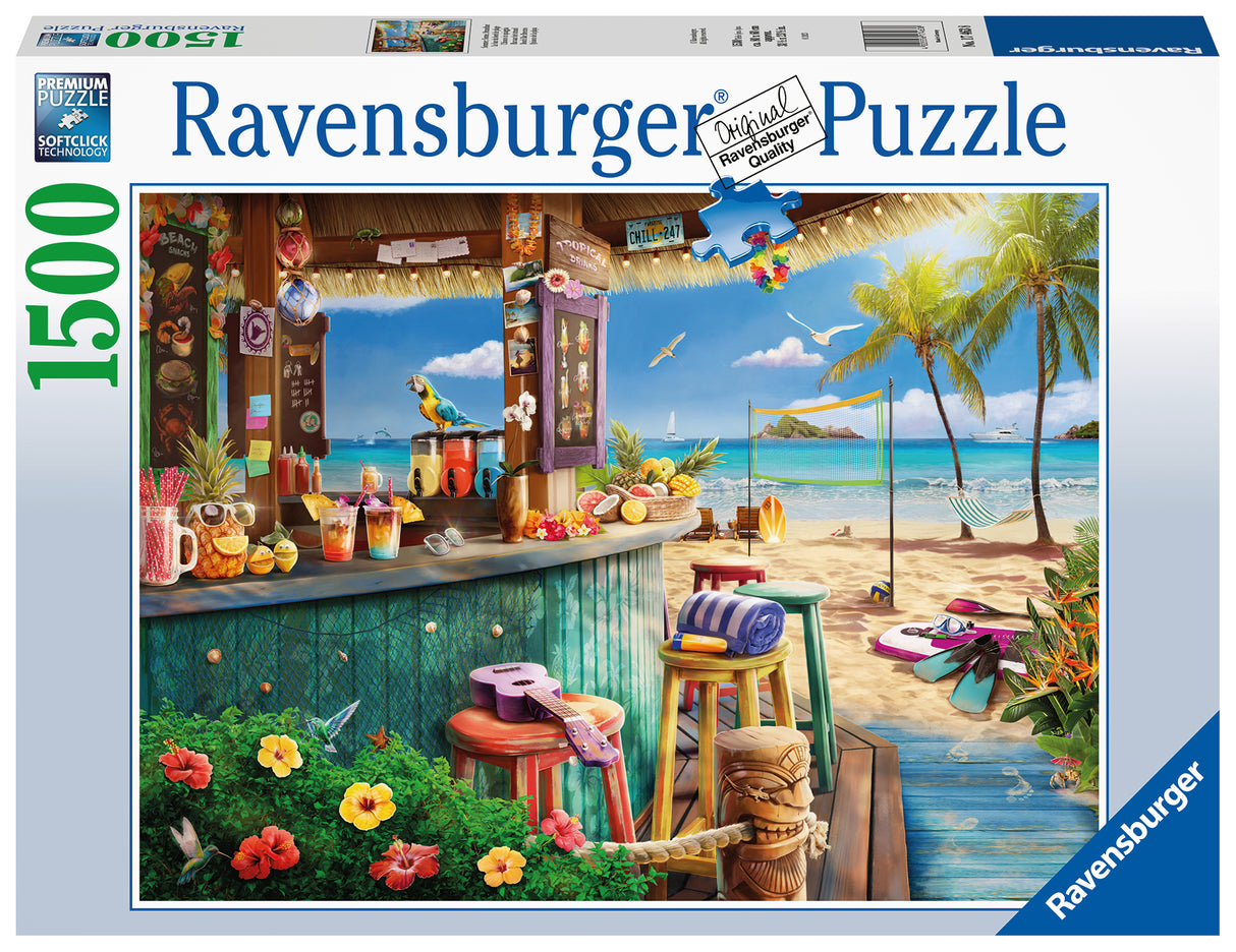 Ravensburger - Beach Bar Breezes Puzzle 1500p - Modern Brands Australia
