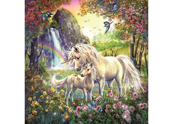 Rburg - Beautiful Unicorns Puzzle 3x49p - Modern Brands Australia