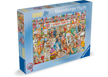 Ravensburger - The Street Party Puzzle 1000p - Modern Brands Australia
