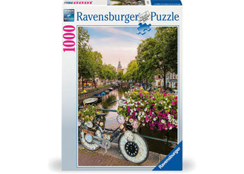 Rburg - Bicycle and Flowers in Amsterdam 1000p - Modern Brands Australia
