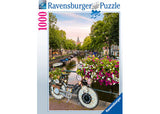 Rburg - Bicycle and Flowers in Amsterdam 1000p - Modern Brands Australia