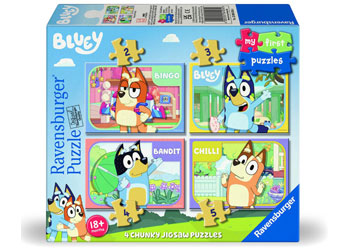Ravensburger Bluey & Family My First Puzzle 2/3/4/5 Pieces - Modern Brands Australia