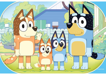 Rburg - Bluey Family Time Puzzle 35p - Modern Brands Australia