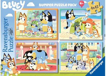 Rburg - Bluey Gotta Be Done! Puzzle 4x42p - Modern Brands Australia