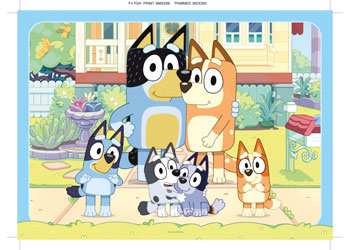 Rburg - Bluey Gotta Be Done! Puzzle 4x42p - Modern Brands Australia