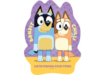 Ravensburger - Bluey Lets Do This Shape Puzz 12/16/20/24p - Modern Brands Australia