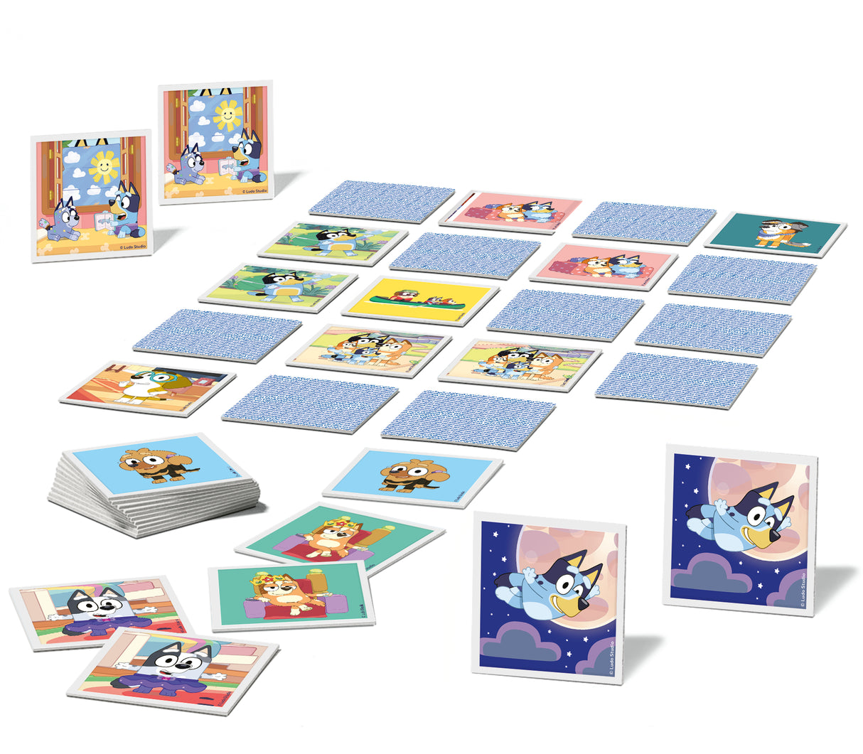 Ravensburger - Bluey memory - Modern Brands Australia