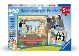 Ravensburger Bluey's Adventures! Puzzle 3x49 Pieces - Modern Brands Australia