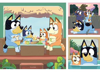Ravensburger Bluey's Adventures! Puzzle 3x49 Pieces - Modern Brands Australia