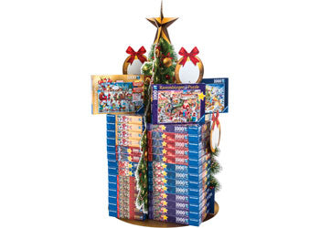 Rburg - Cardboard Xmas Floor Display (Empty) - Modern Brands Australia