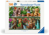 Rburg - Cats on the Shelf Puzzle 500p - Modern Brands Australia