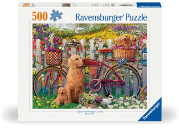 Rburg - Cute Dogs in the Garden 500p - Modern Brands Australia