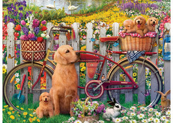Rburg - Cute Dogs in the Garden 500p - Modern Brands Australia