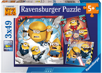 Ravensburger Despicable Always Puzzle 3x49 Pieces - Modern Brands Australia