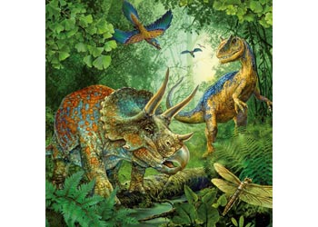 Rburg - Dinosaur Fascination Puzzle 3x49p - Modern Brands Australia